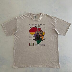 Cross Colours Unisex Oversized Cotton Graphic Boxy Short Sleeve Tee